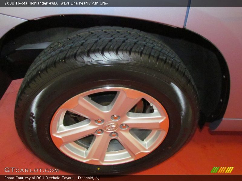 Wave Line Pearl / Ash Gray 2008 Toyota Highlander 4WD