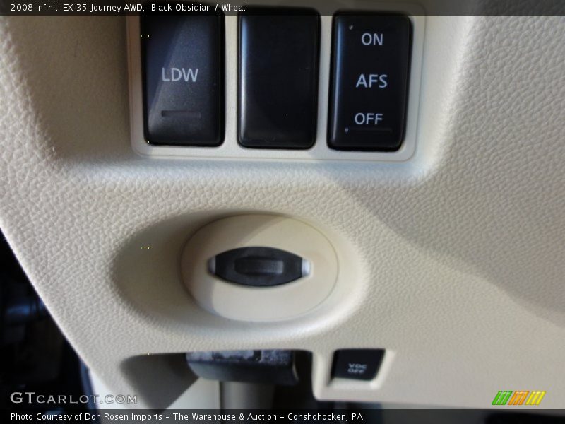 Black Obsidian / Wheat 2008 Infiniti EX 35 Journey AWD