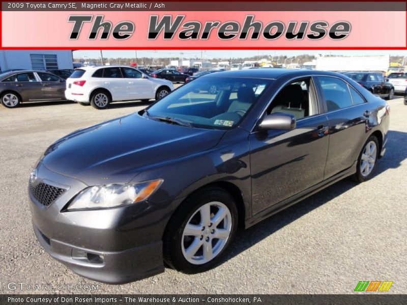 Magnetic Gray Metallic / Ash 2009 Toyota Camry SE