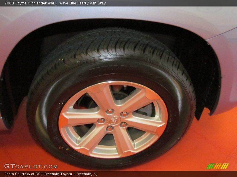 Wave Line Pearl / Ash Gray 2008 Toyota Highlander 4WD