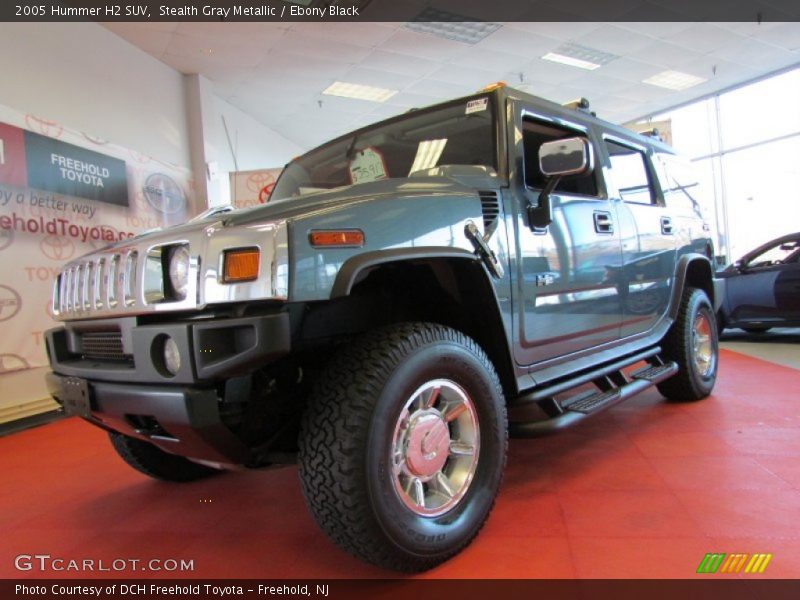 Stealth Gray Metallic / Ebony Black 2005 Hummer H2 SUV