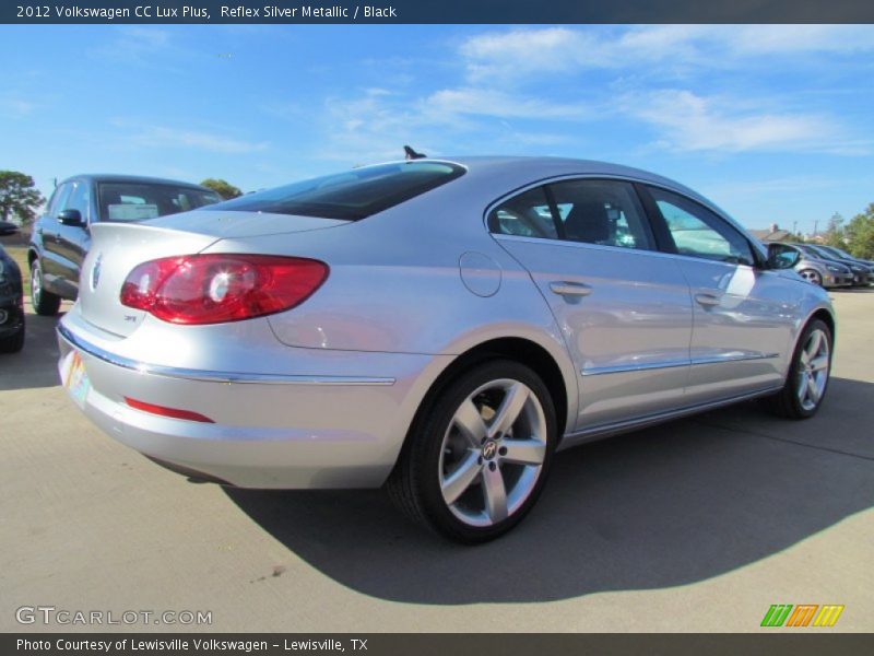 Reflex Silver Metallic / Black 2012 Volkswagen CC Lux Plus