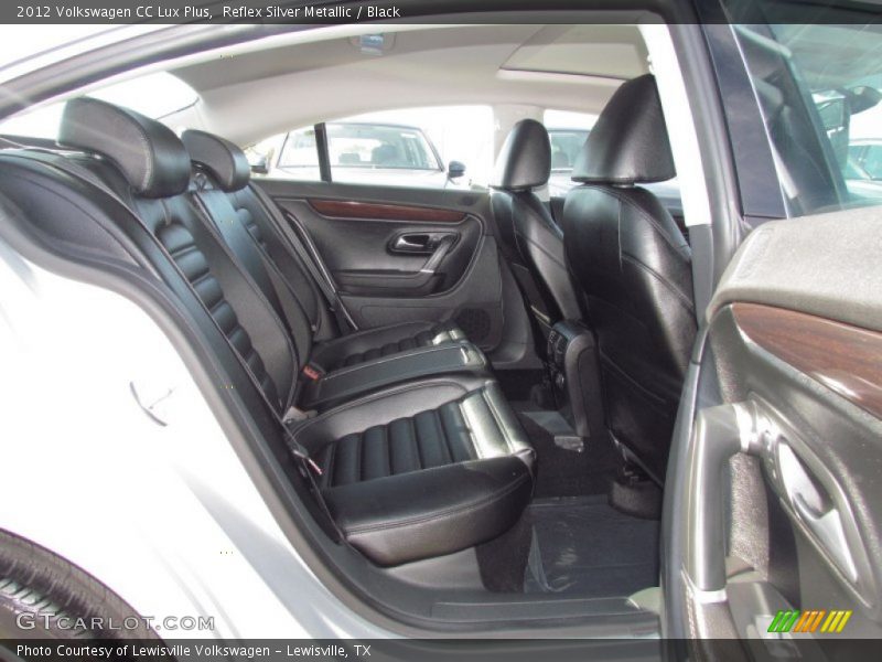 Reflex Silver Metallic / Black 2012 Volkswagen CC Lux Plus