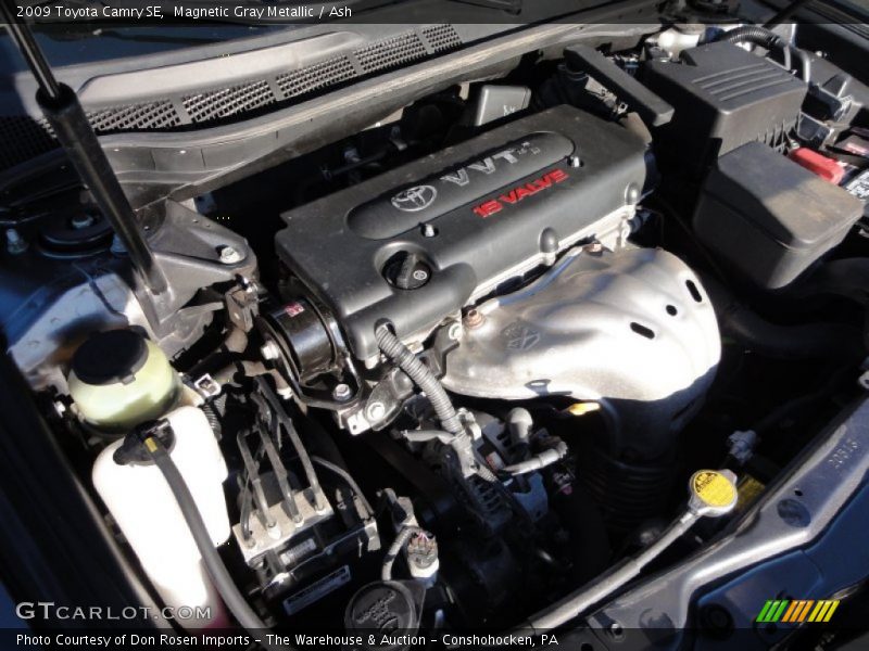 Magnetic Gray Metallic / Ash 2009 Toyota Camry SE