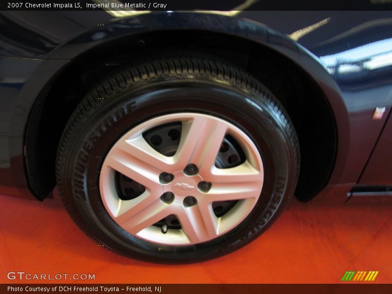 Imperial Blue Metallic / Gray 2007 Chevrolet Impala LS