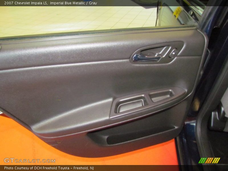 Imperial Blue Metallic / Gray 2007 Chevrolet Impala LS