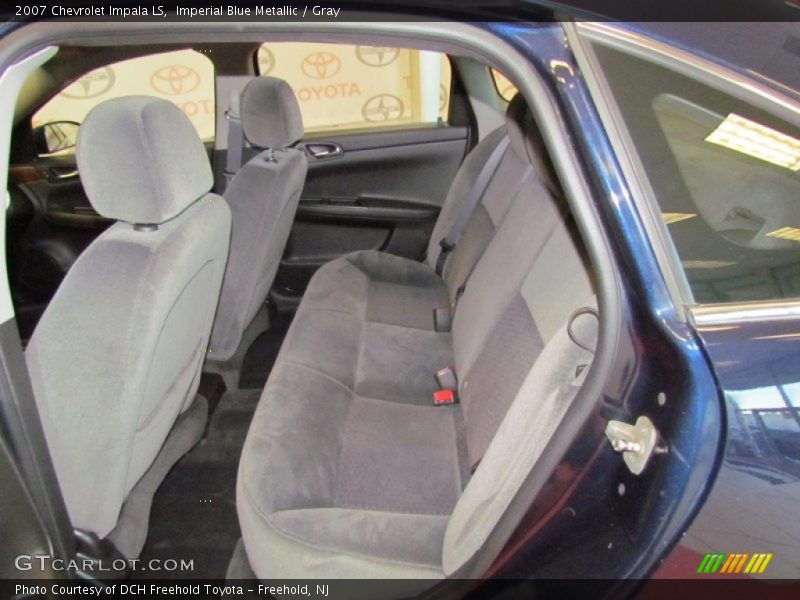 Imperial Blue Metallic / Gray 2007 Chevrolet Impala LS