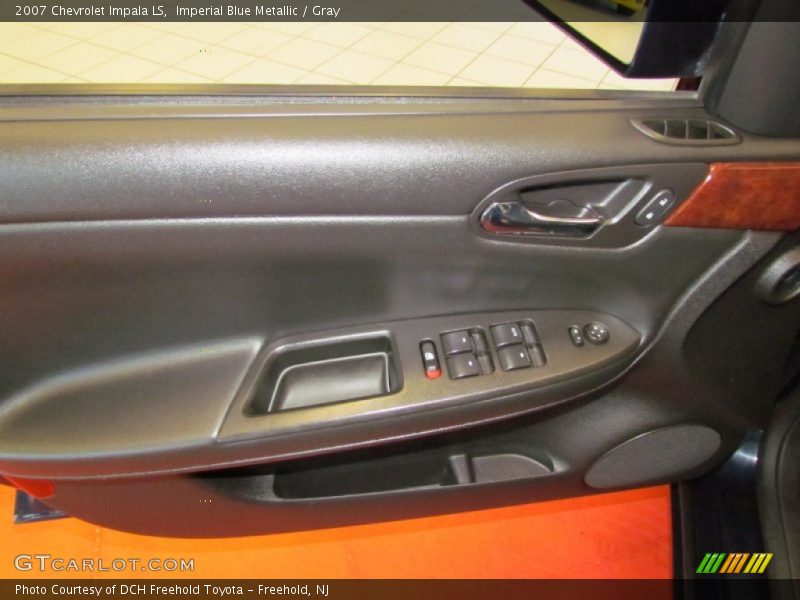 Imperial Blue Metallic / Gray 2007 Chevrolet Impala LS