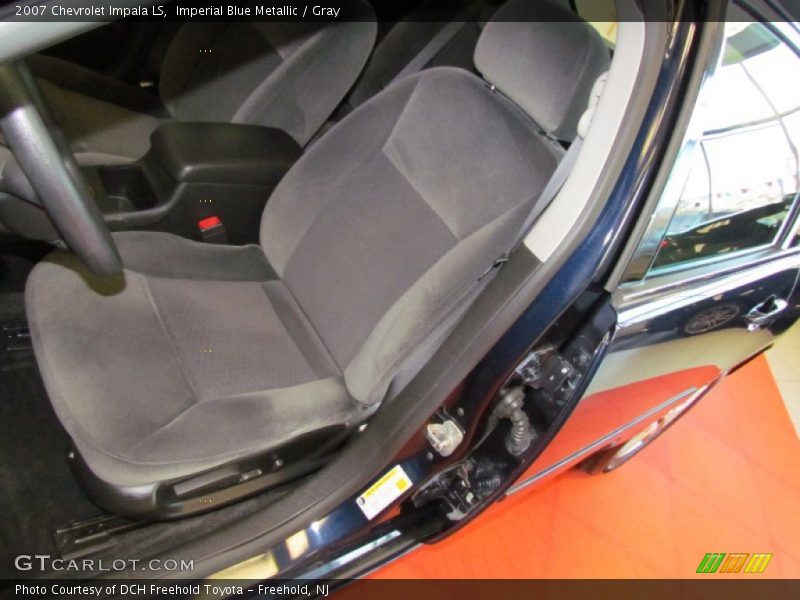 Imperial Blue Metallic / Gray 2007 Chevrolet Impala LS