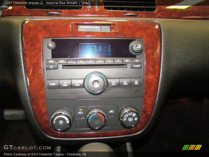 Imperial Blue Metallic / Gray 2007 Chevrolet Impala LS