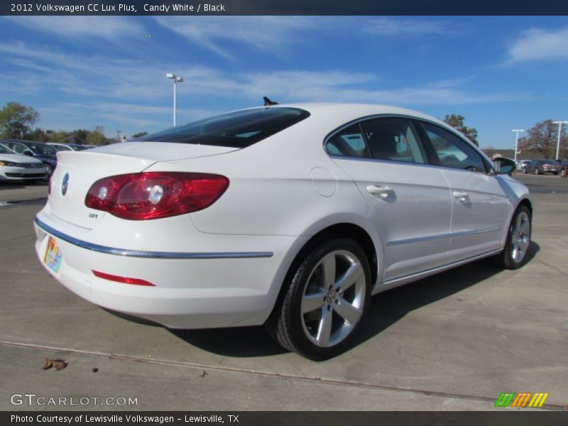 Candy White / Black 2012 Volkswagen CC Lux Plus