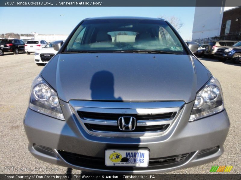 Silver Pearl Metallic / Ivory 2007 Honda Odyssey EX-L