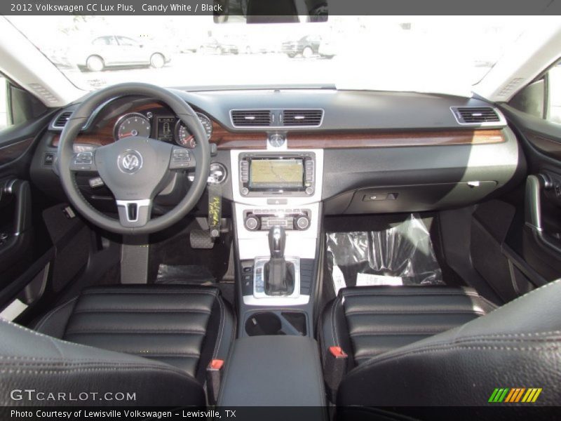Candy White / Black 2012 Volkswagen CC Lux Plus
