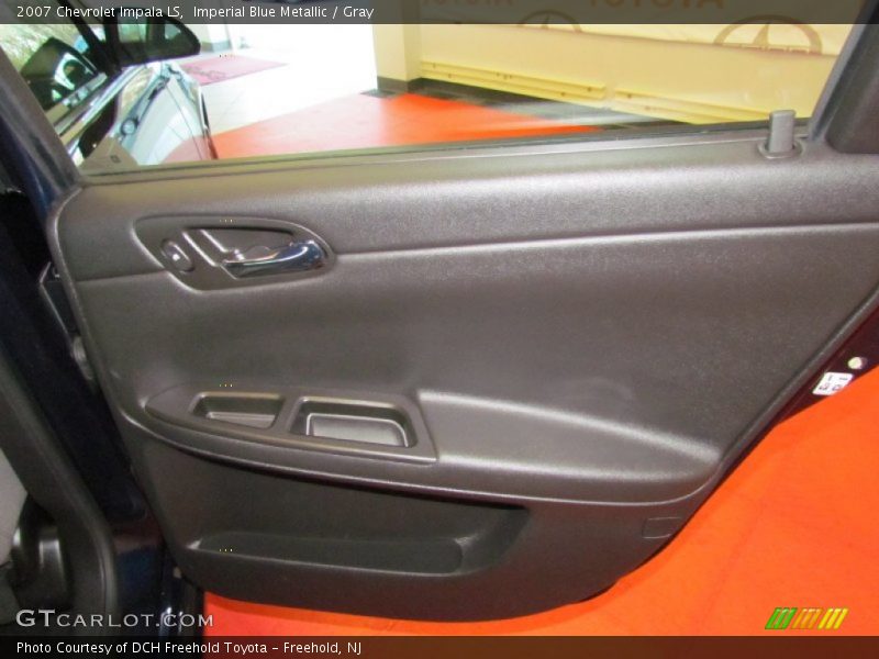 Imperial Blue Metallic / Gray 2007 Chevrolet Impala LS