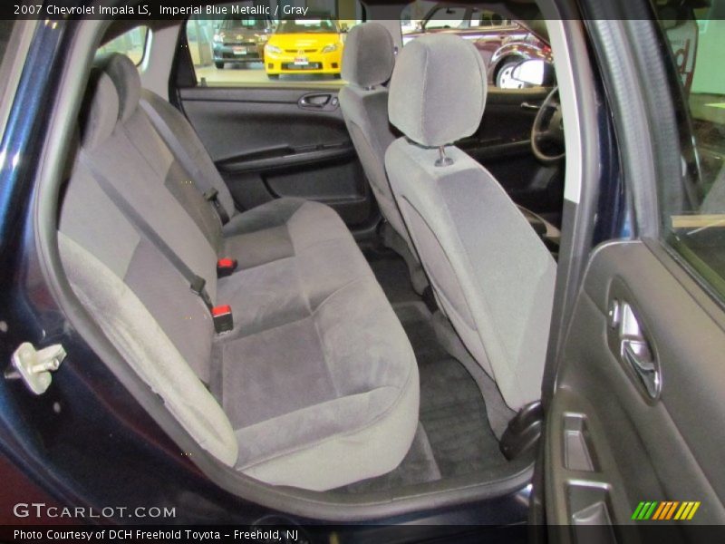 Imperial Blue Metallic / Gray 2007 Chevrolet Impala LS