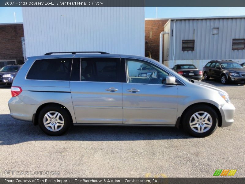 Silver Pearl Metallic / Ivory 2007 Honda Odyssey EX-L