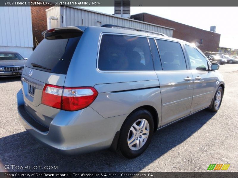 Silver Pearl Metallic / Ivory 2007 Honda Odyssey EX-L