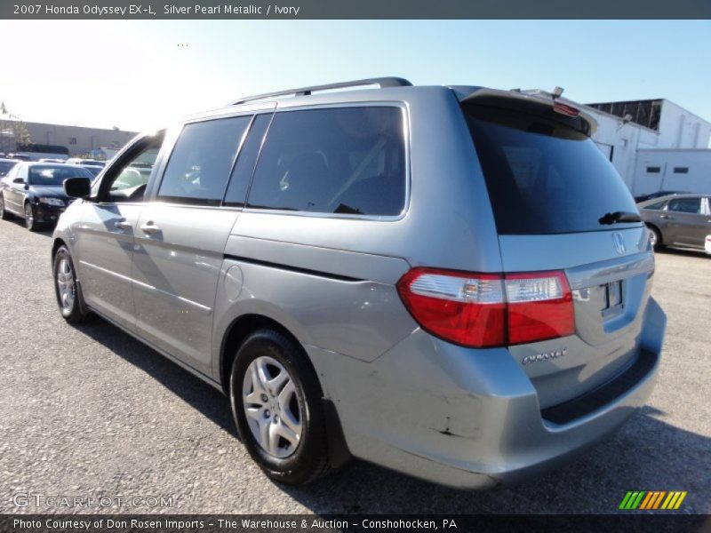 Silver Pearl Metallic / Ivory 2007 Honda Odyssey EX-L