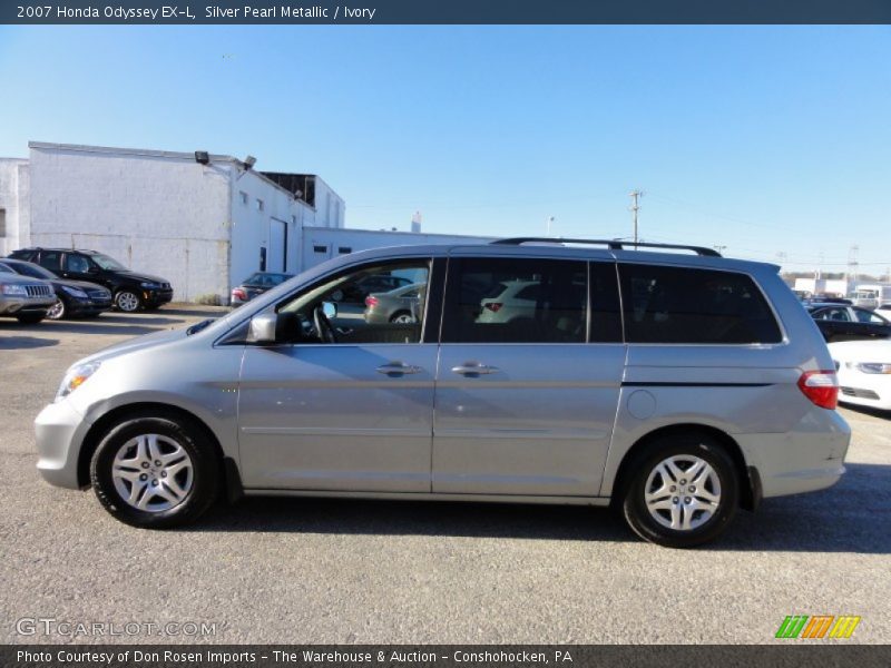 Silver Pearl Metallic / Ivory 2007 Honda Odyssey EX-L
