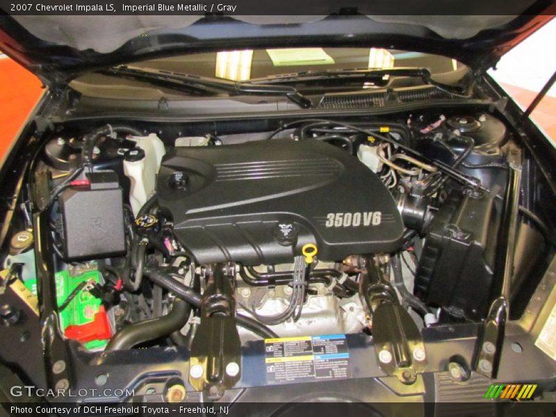 Imperial Blue Metallic / Gray 2007 Chevrolet Impala LS