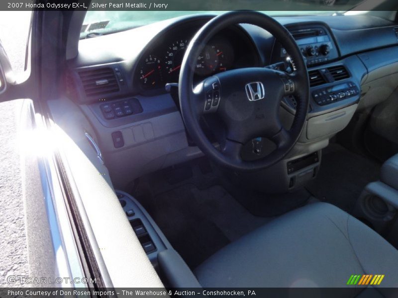 Silver Pearl Metallic / Ivory 2007 Honda Odyssey EX-L