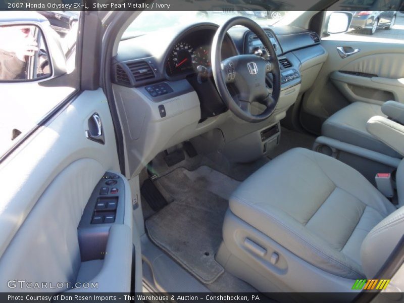 Silver Pearl Metallic / Ivory 2007 Honda Odyssey EX-L
