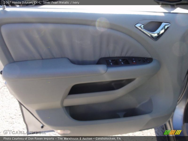 Silver Pearl Metallic / Ivory 2007 Honda Odyssey EX-L