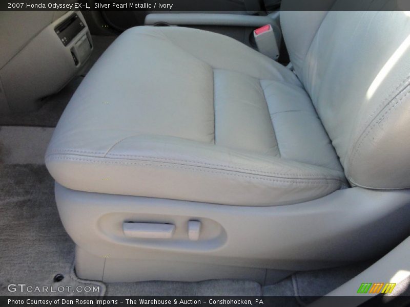 Silver Pearl Metallic / Ivory 2007 Honda Odyssey EX-L