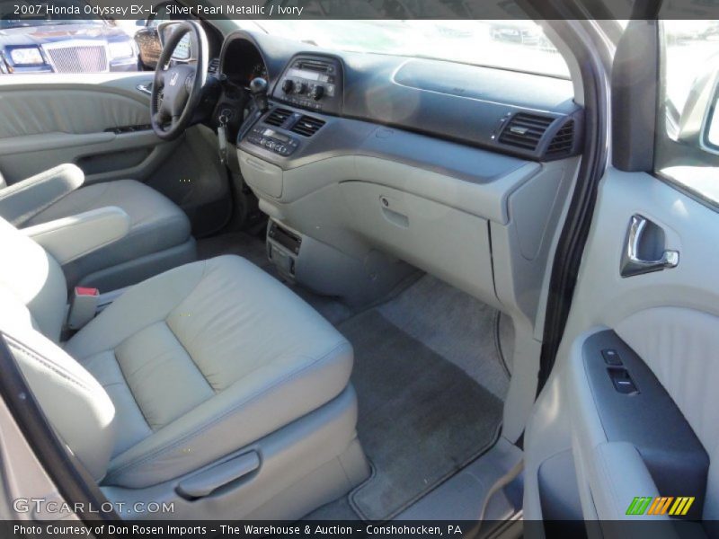 Silver Pearl Metallic / Ivory 2007 Honda Odyssey EX-L