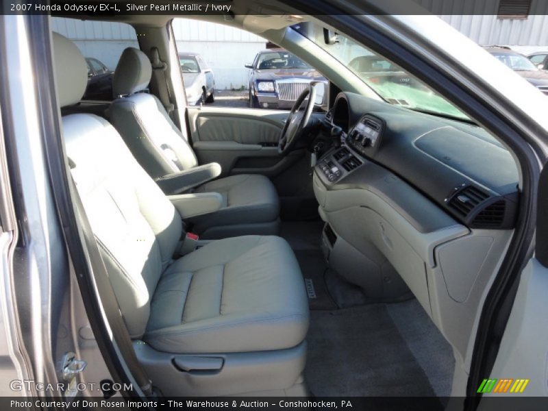 Silver Pearl Metallic / Ivory 2007 Honda Odyssey EX-L
