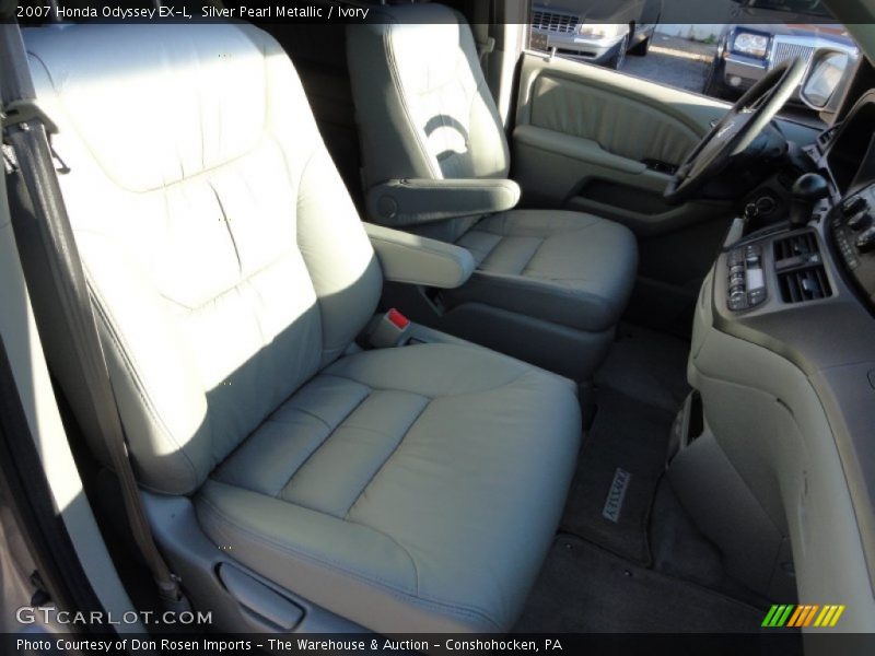 Silver Pearl Metallic / Ivory 2007 Honda Odyssey EX-L
