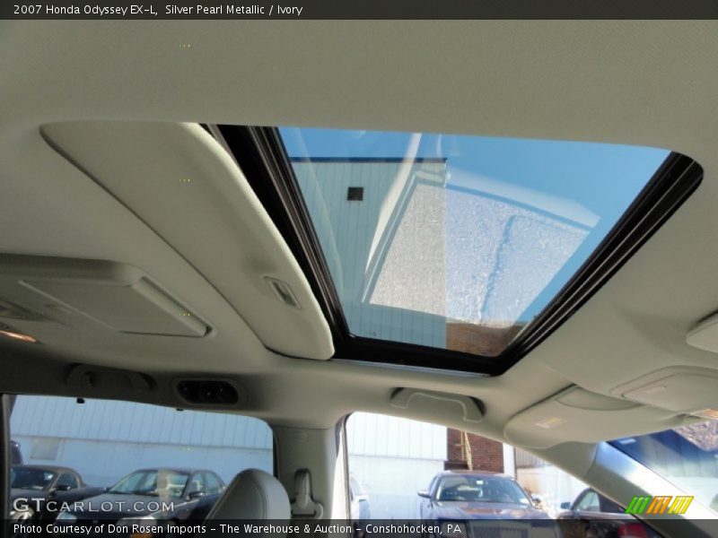 Silver Pearl Metallic / Ivory 2007 Honda Odyssey EX-L