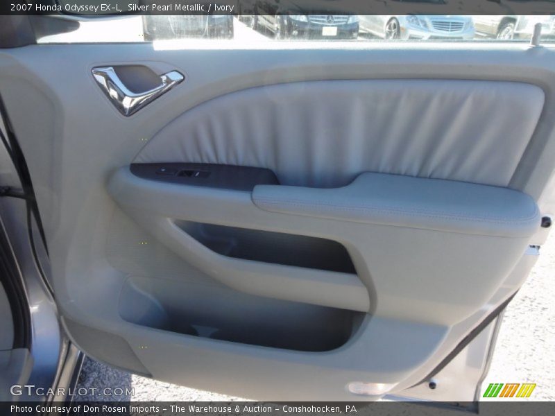 Silver Pearl Metallic / Ivory 2007 Honda Odyssey EX-L