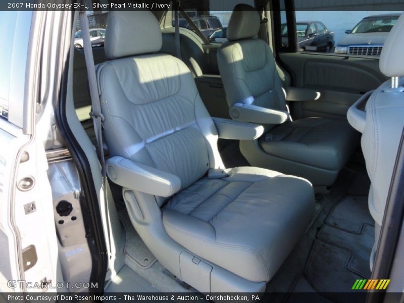 Silver Pearl Metallic / Ivory 2007 Honda Odyssey EX-L