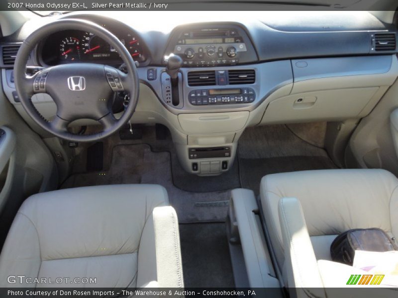 Silver Pearl Metallic / Ivory 2007 Honda Odyssey EX-L