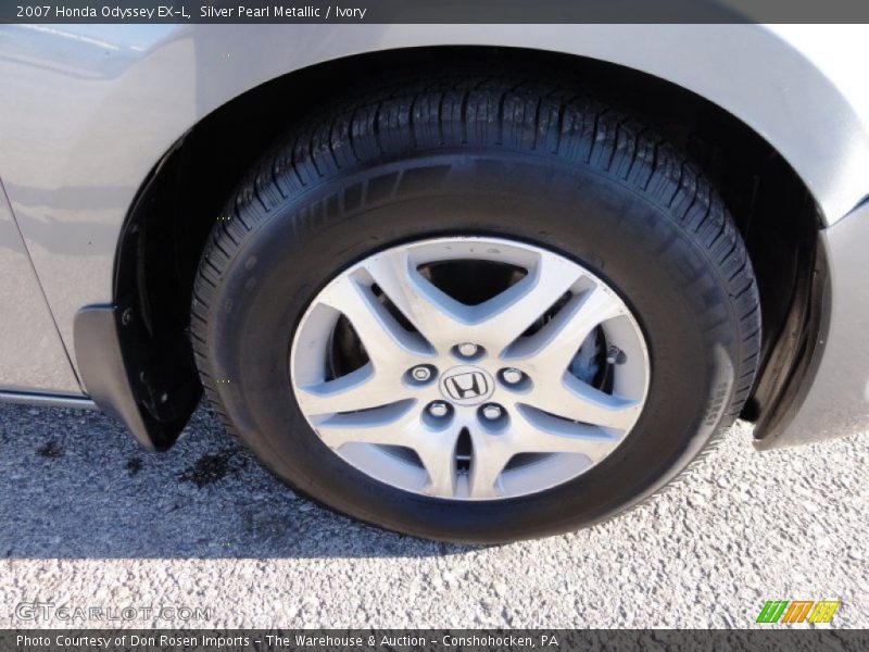 Silver Pearl Metallic / Ivory 2007 Honda Odyssey EX-L