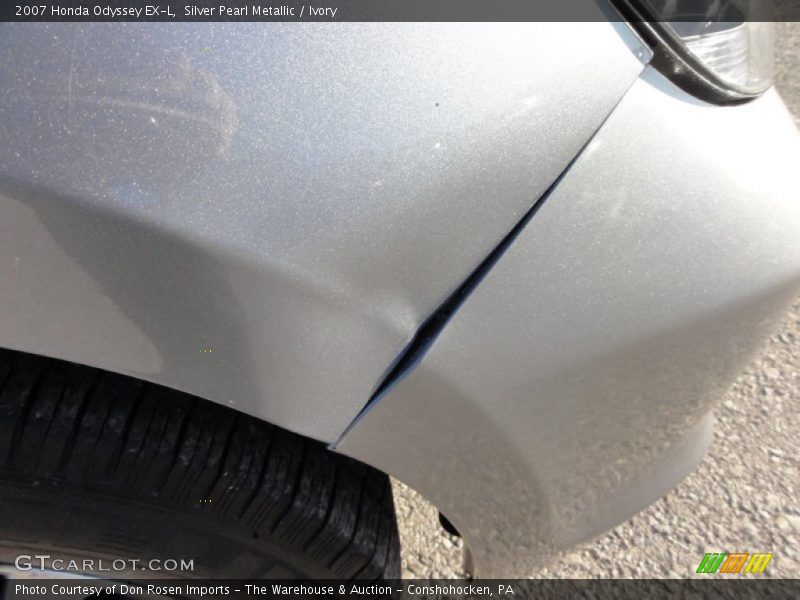 Silver Pearl Metallic / Ivory 2007 Honda Odyssey EX-L