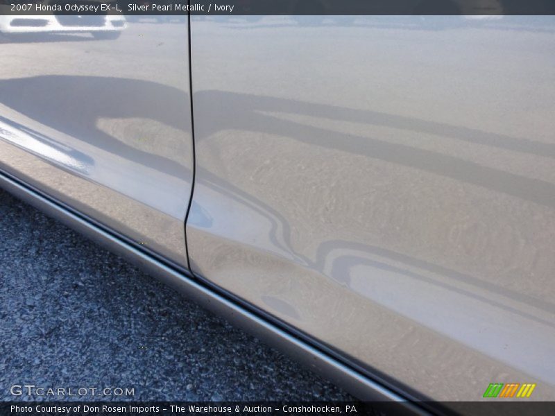 Silver Pearl Metallic / Ivory 2007 Honda Odyssey EX-L