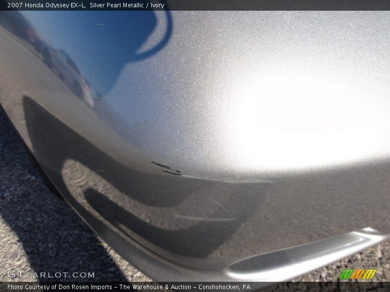 Silver Pearl Metallic / Ivory 2007 Honda Odyssey EX-L