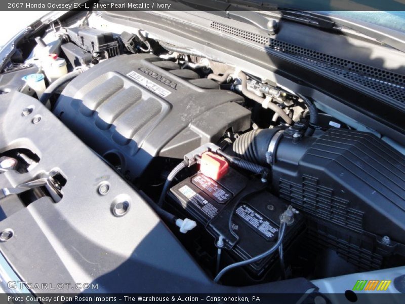 Silver Pearl Metallic / Ivory 2007 Honda Odyssey EX-L