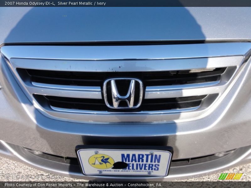 Silver Pearl Metallic / Ivory 2007 Honda Odyssey EX-L