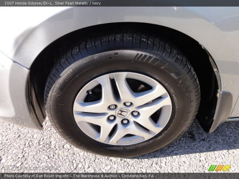 Silver Pearl Metallic / Ivory 2007 Honda Odyssey EX-L