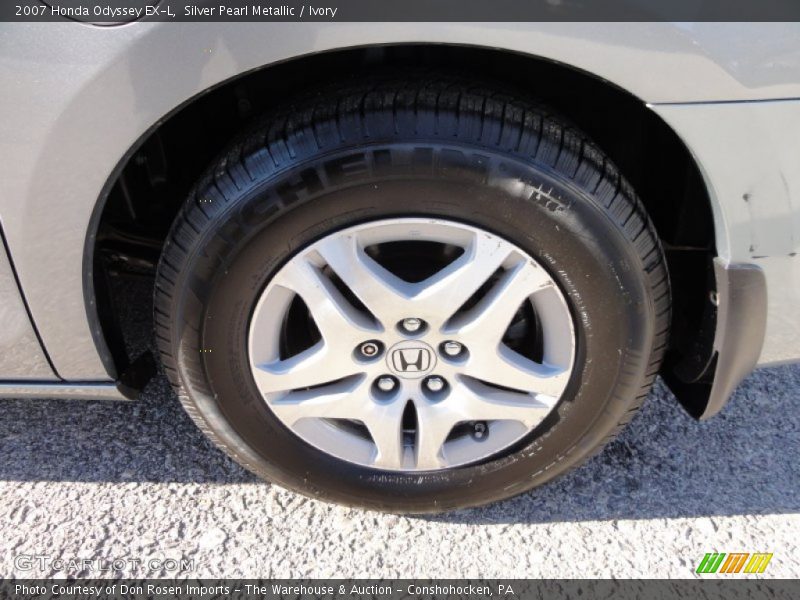 Silver Pearl Metallic / Ivory 2007 Honda Odyssey EX-L