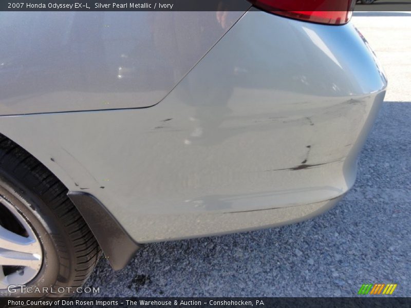 Silver Pearl Metallic / Ivory 2007 Honda Odyssey EX-L