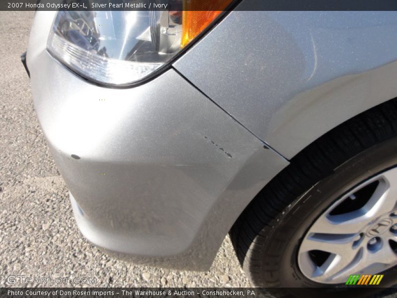 Silver Pearl Metallic / Ivory 2007 Honda Odyssey EX-L
