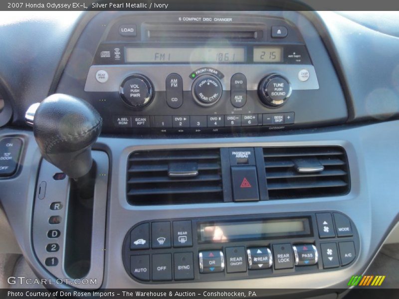 Silver Pearl Metallic / Ivory 2007 Honda Odyssey EX-L