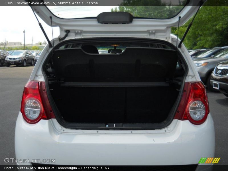 Summit White / Charcoal 2009 Chevrolet Aveo Aveo5 LS