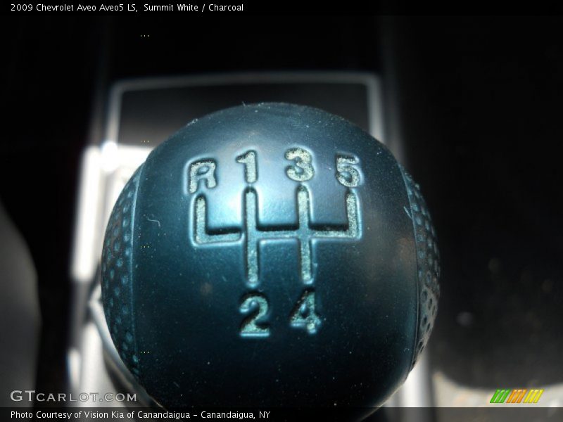 Summit White / Charcoal 2009 Chevrolet Aveo Aveo5 LS