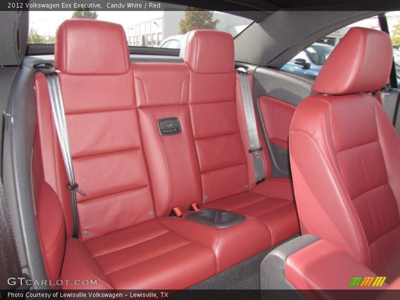  2012 Eos Executive Red Interior