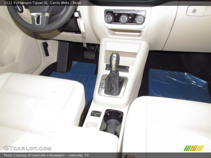 Candy White / Beige 2012 Volkswagen Tiguan SE